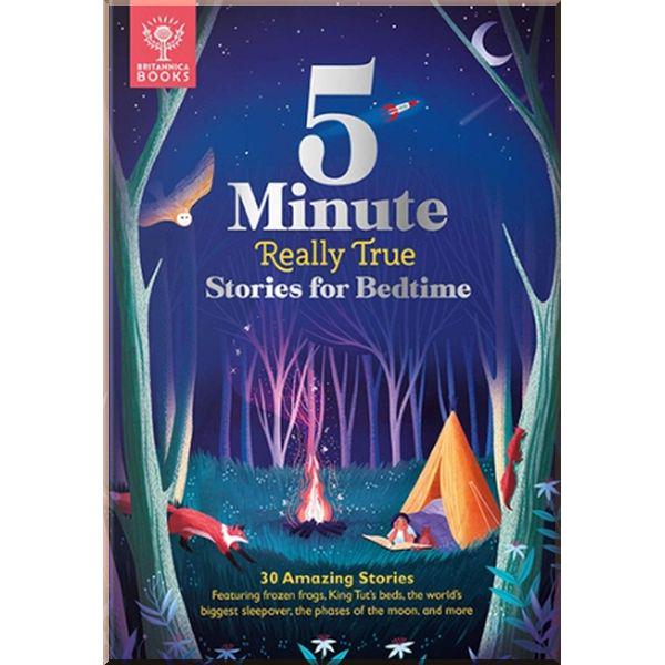 Книга "5-Minute Really True Stories for Bedtime" Britannica Books (ISBN:9781912920648)