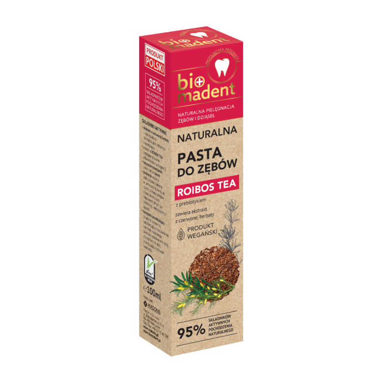 Зубна паста Bio Madent з ройбушем та пребіотиком 100 мл (2789693058)