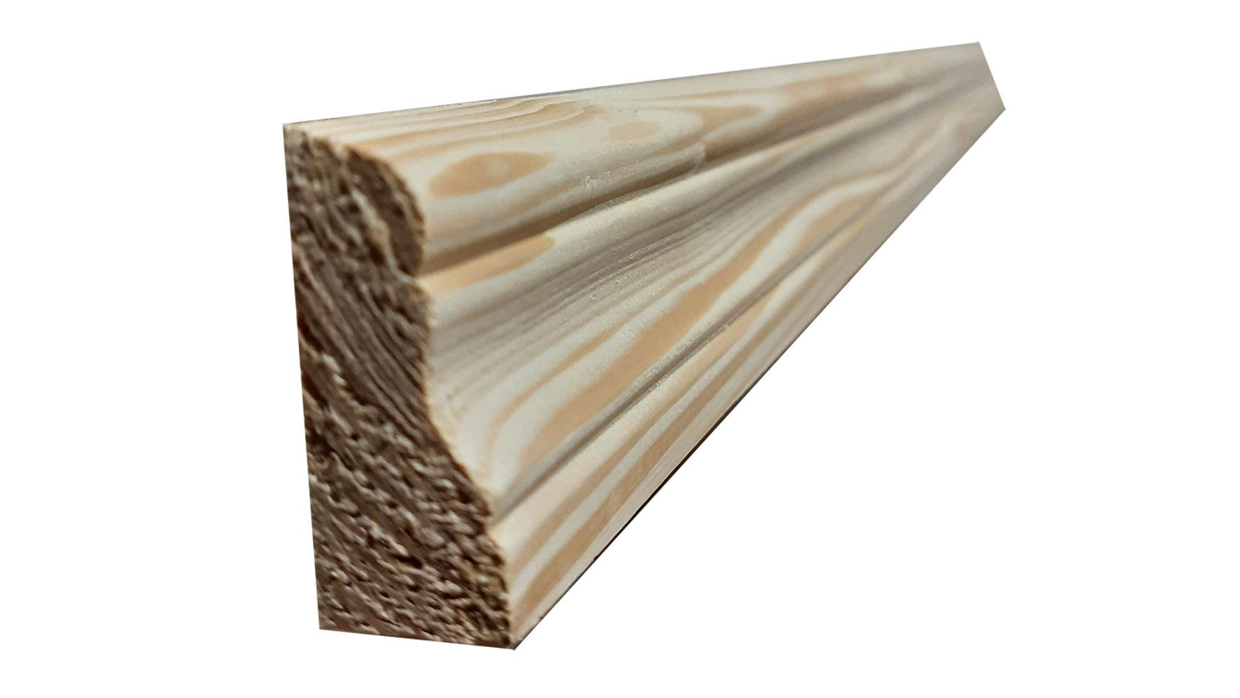 Плинтус сросшийся 2 сорт 45х18х2500 мм (Plint45srkut252s)