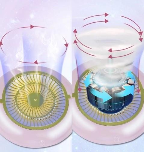 Фрезер з витяжкою для апаратного манікюру/педикюру JMD-803 Pro 2в1 сенсорний для зняття гель лаку 60 Вт 35000 об/хв Білий (13010618) - фото 5