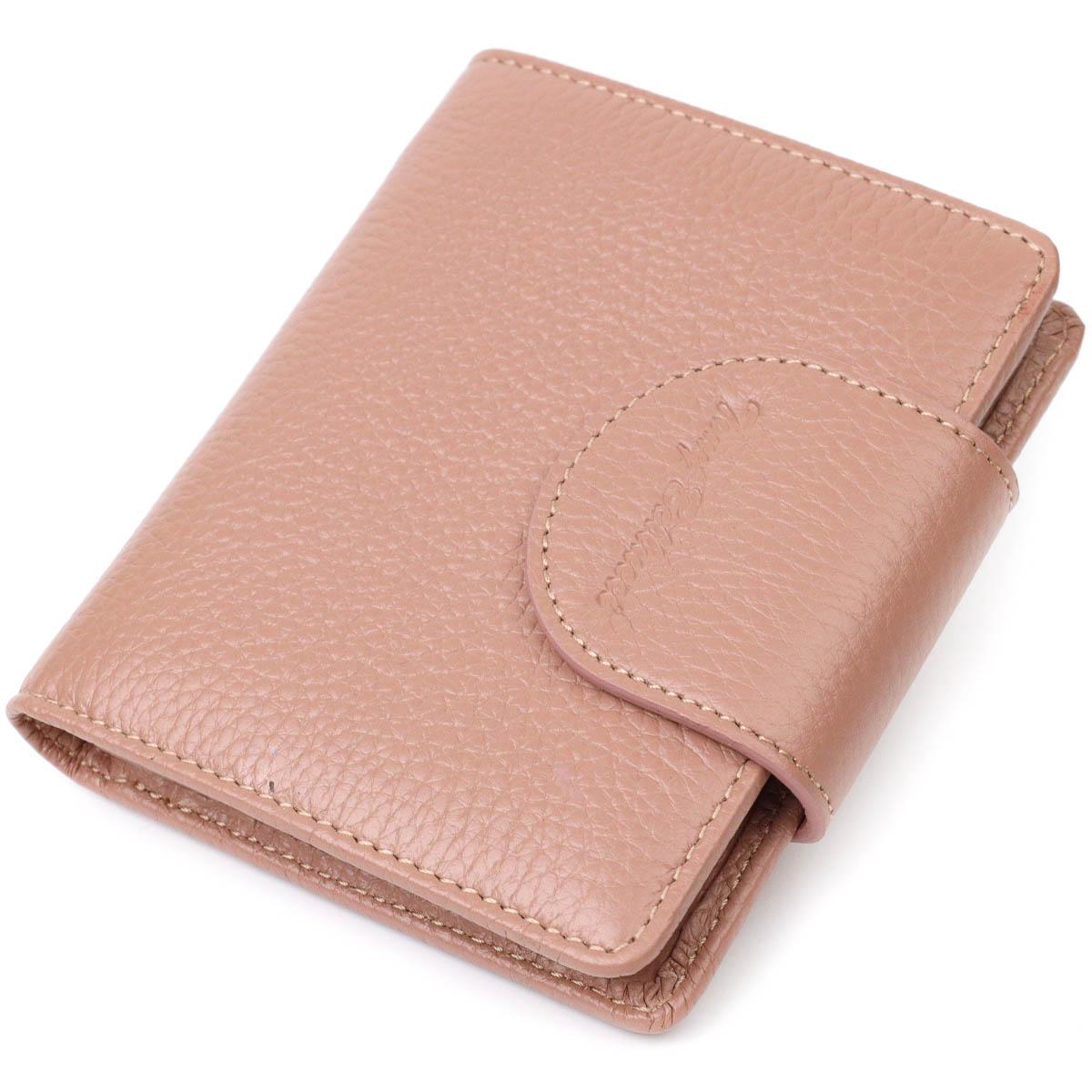 Кошелек женский Tony Bellucci Wallet 22020 из натуральной кожи Бежевый (56221)