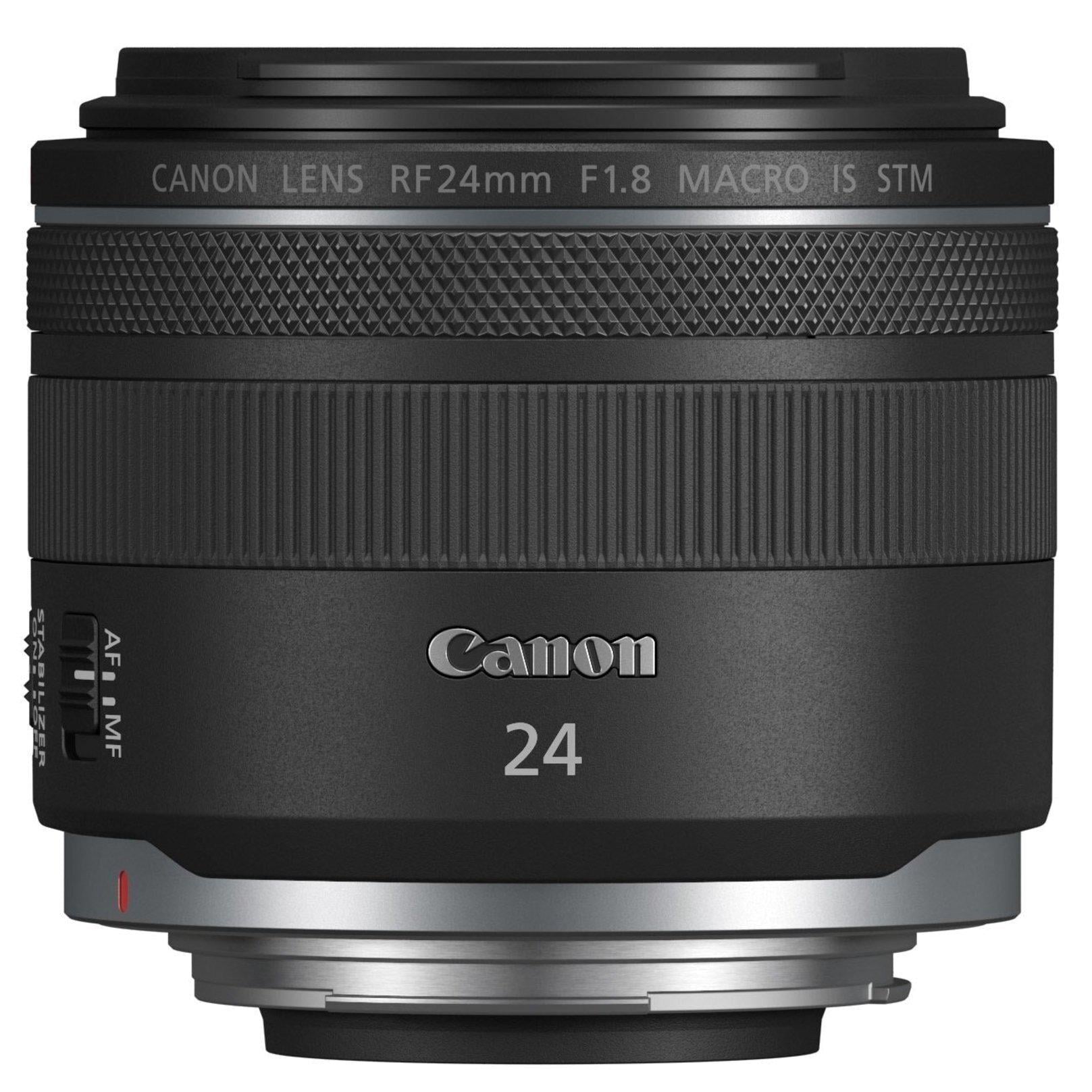 Об'єктив ширококутний Canon RF 24 мм f/1.8 Macro IS STM (5668C002)