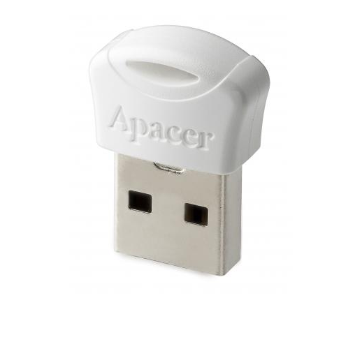 Флеш-накопичувач Apacer USB 2,0 AH116 64 GB White (AP64GAH116W-1) - фото 2