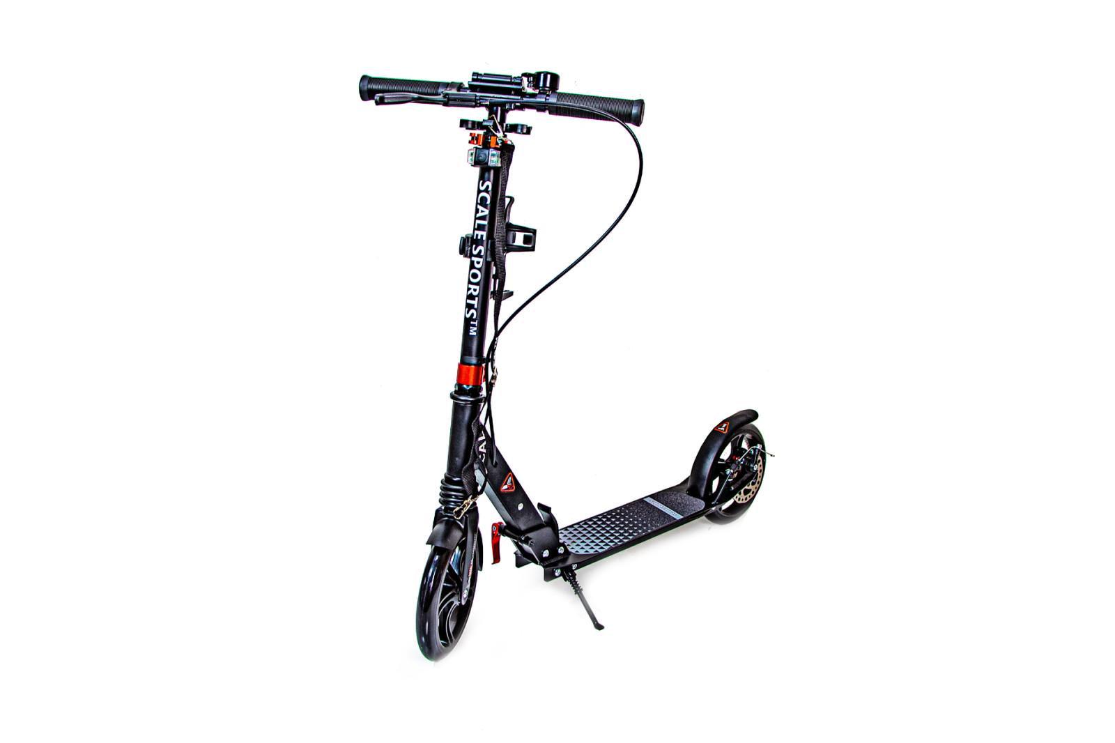 Самокат двухколесный Scale Sports Black (2147421063)