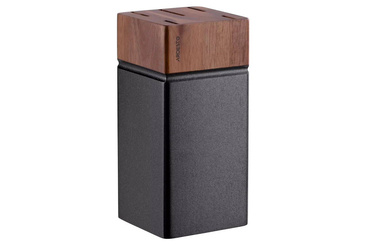 набор ножей Ardesto Black Mars с деревянной подставкой 6 пр. (AR2020SW) - фото 3 набор ножей Ardesto Black Mars с деревянной подставкой 6 пр. (AR2020SW) - фото 3