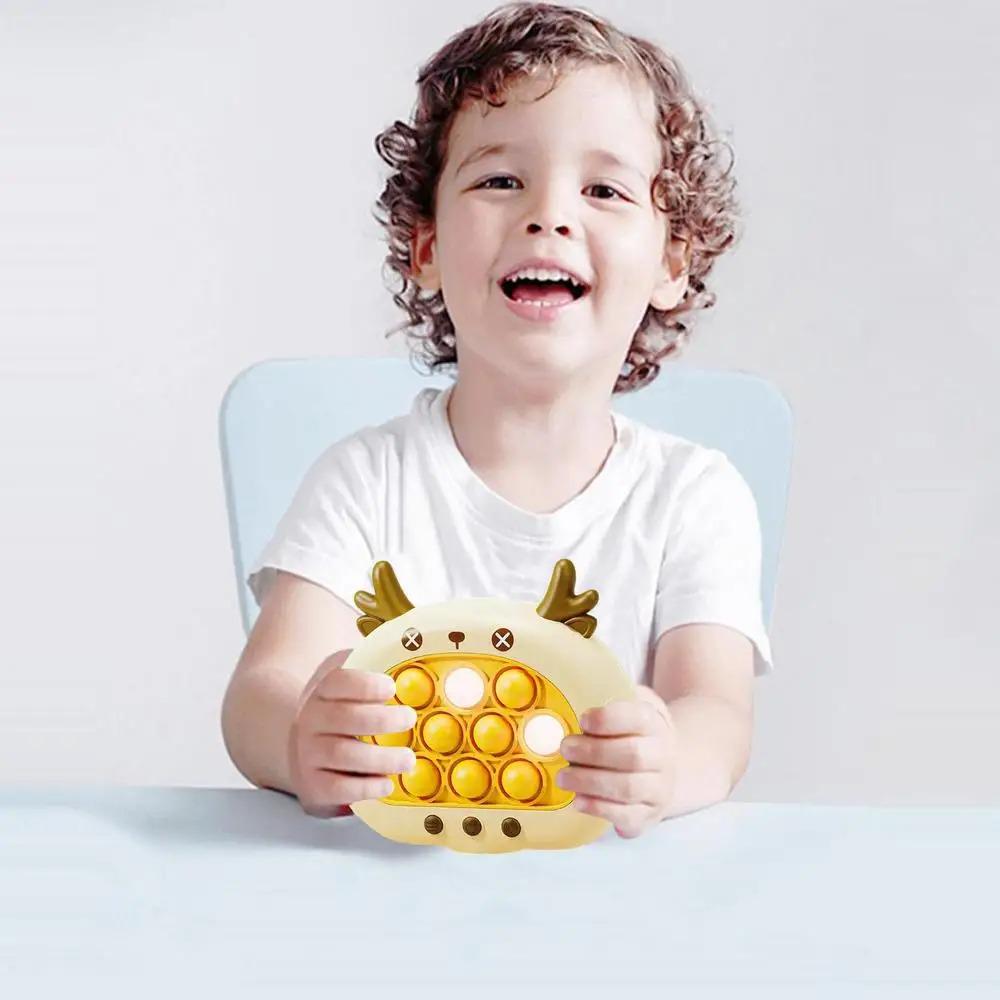 Интерактивная игрушка Quick Push Game Pop It Deer Brown (13449385) - фото 5