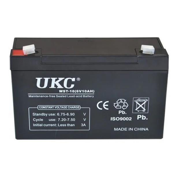 Аккумулятор UKC Battery WST-10 6V 10Ah (014473)