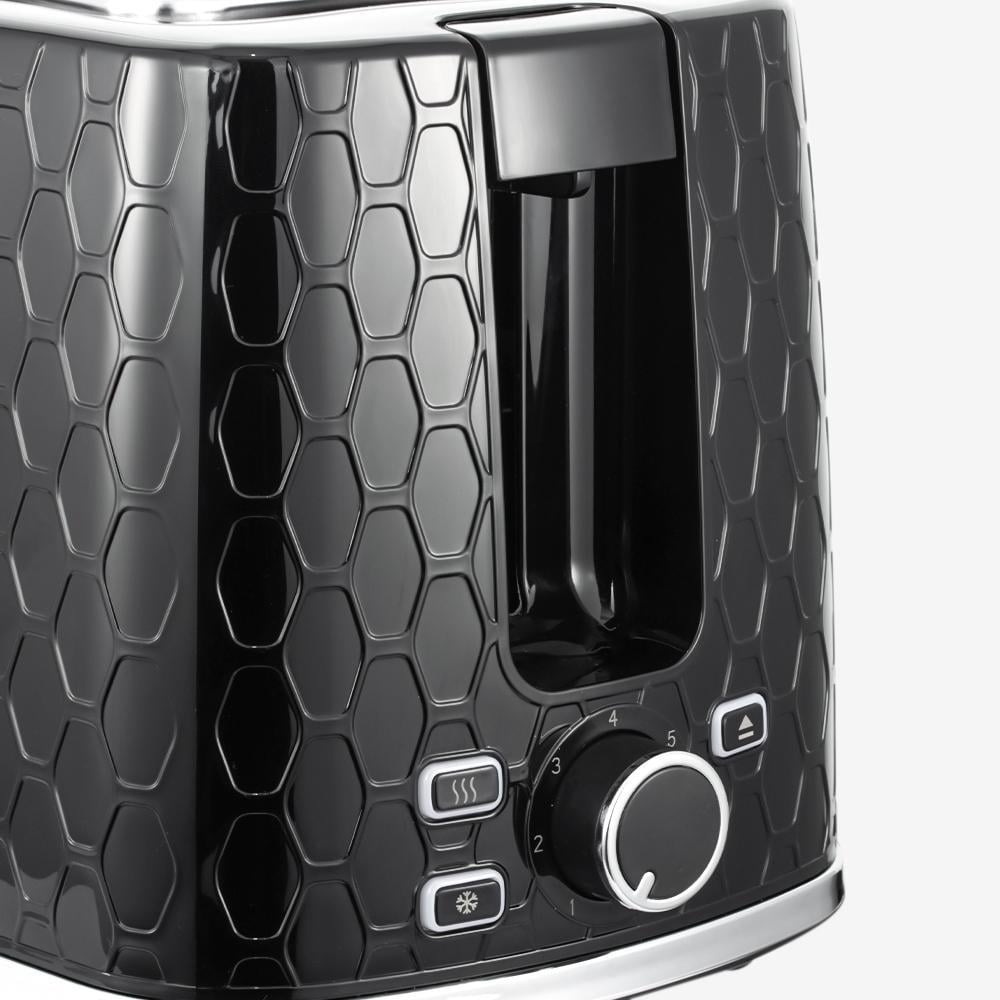 Тостер электрический двойной со съемным поддоном 6 режимов Черный - фото 4 Тостер электрический двойной со съемным поддоном 6 режимов Черный - фото 4