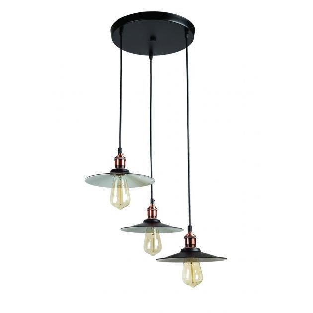 Люстра Levistella 752837F-3 BK+WH 300 (371103) Люстра Levistella 752837F-3 BK+WH 300 (371103)