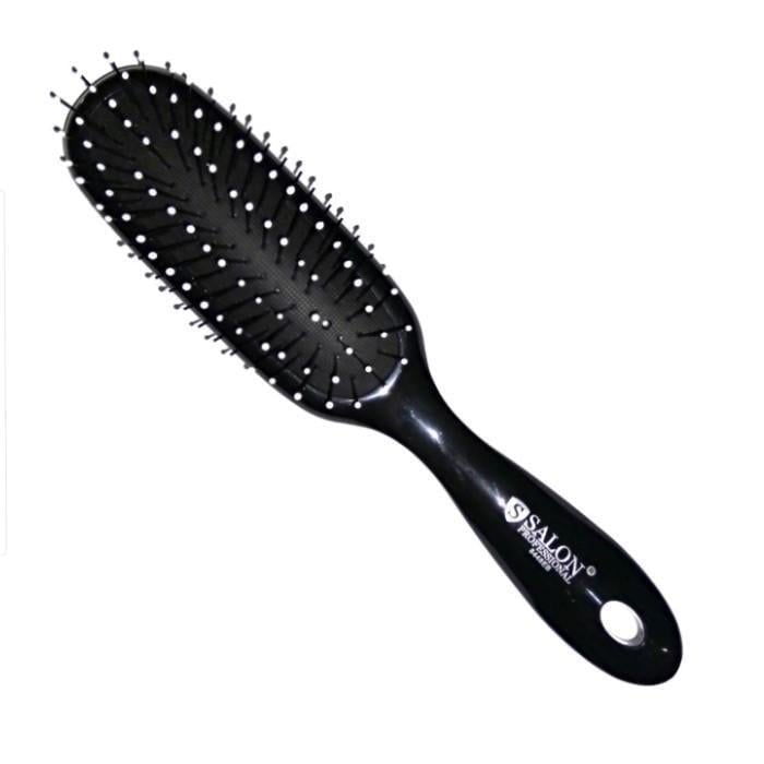 Массажная щетка Salon Professional Белый/Черный (8448EB)