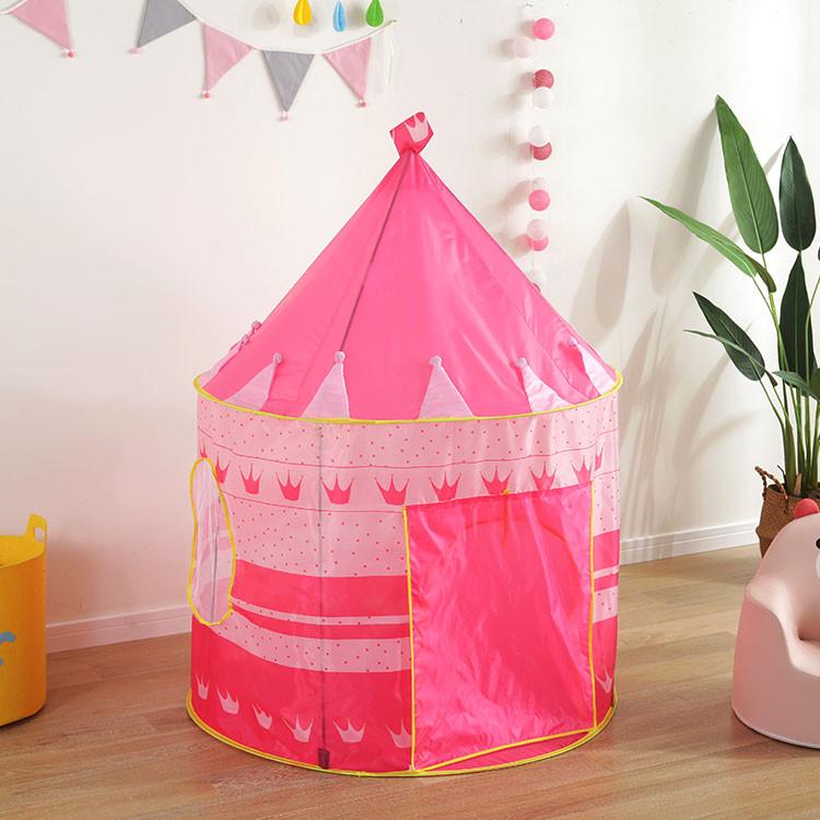 Дитяча ігрова палатка Замок принцеси 135х105 см Рожевий (a70aa4f7)