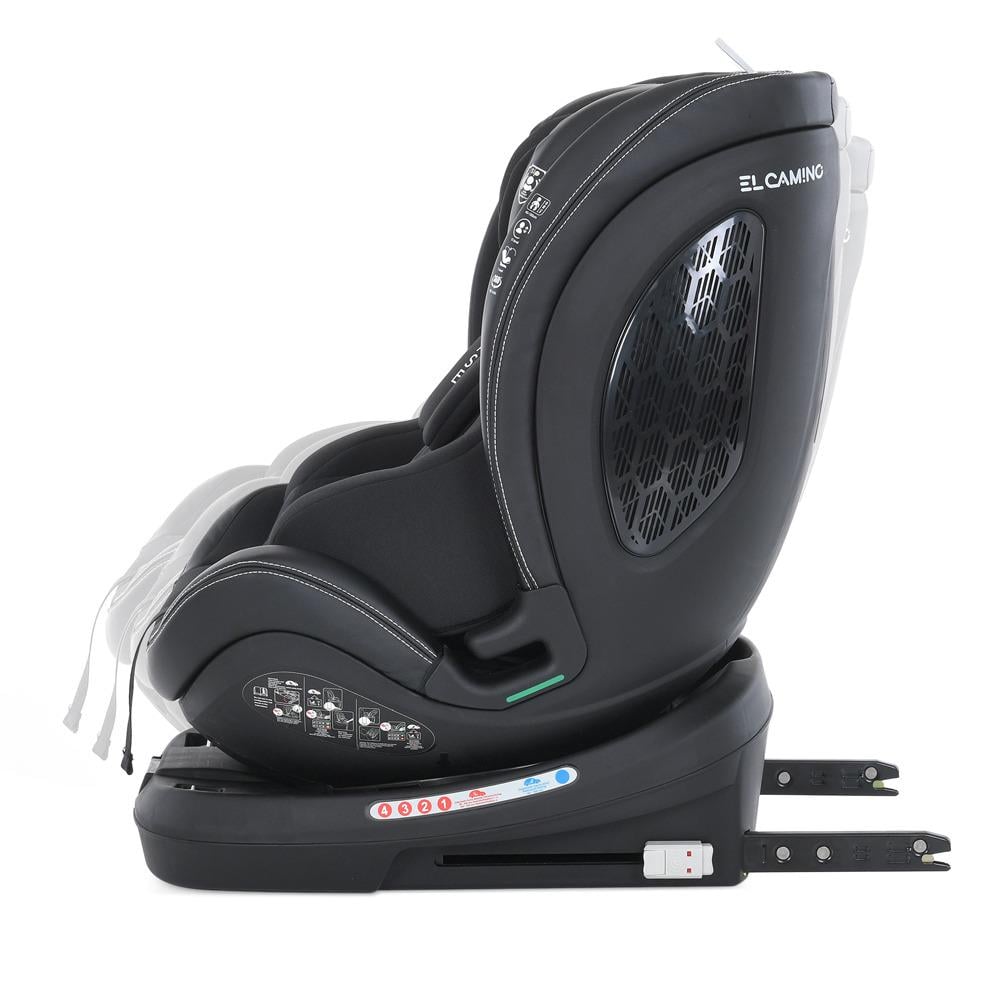 Автокрісло дитяче 360 El Camino Jet Black ME 1109 i-BASE i-SIZE R129 фаза 1,2 - фото 7 Автокрісло дитяче 360 El Camino Jet Black ME 1109 i-BASE i-SIZE R129 фаза 1,2 - фото 7