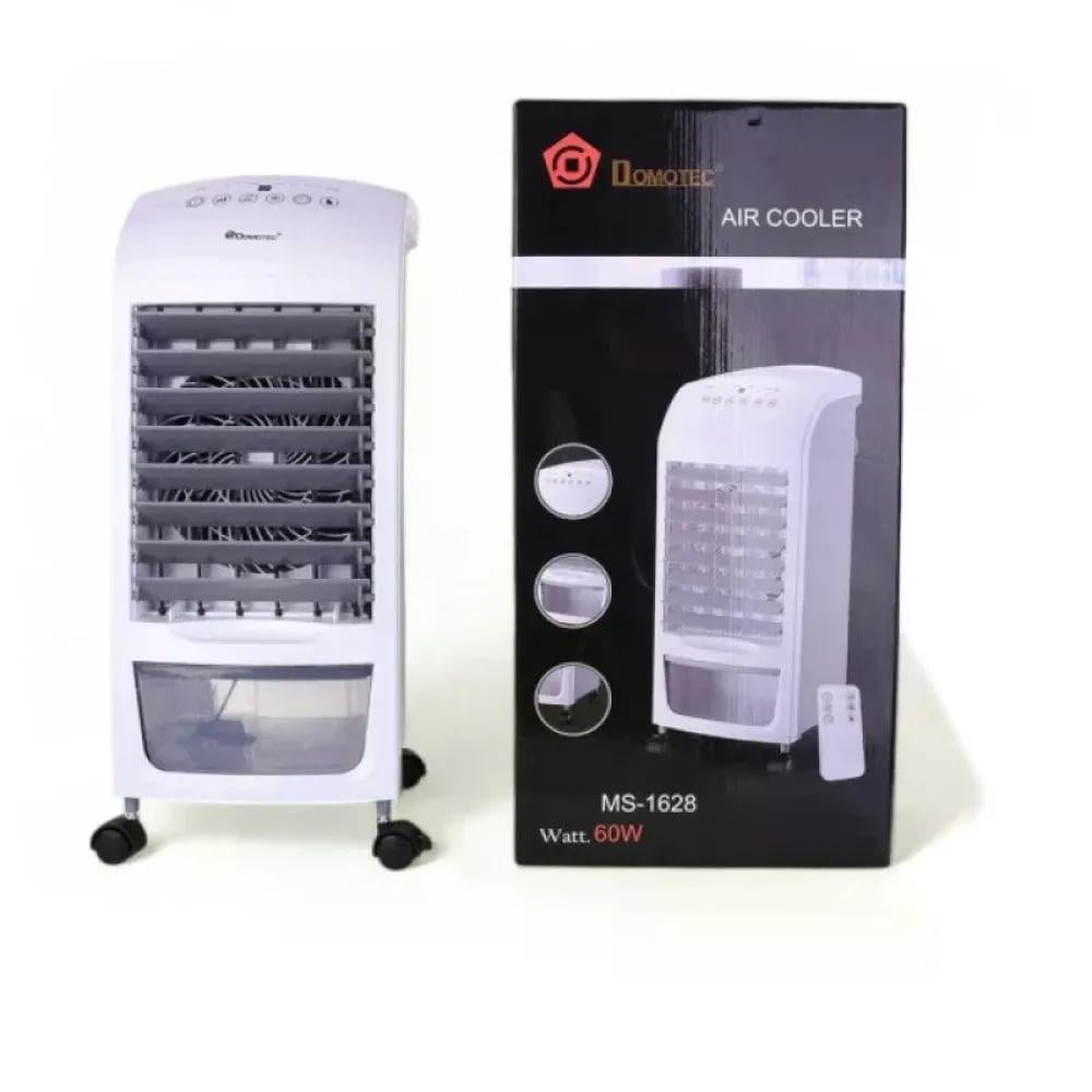 Міні-кондиціонер Domotec Air Cooler MS-1628 60 Вт 4 л з пультом/таймером і зволоженням (58318)