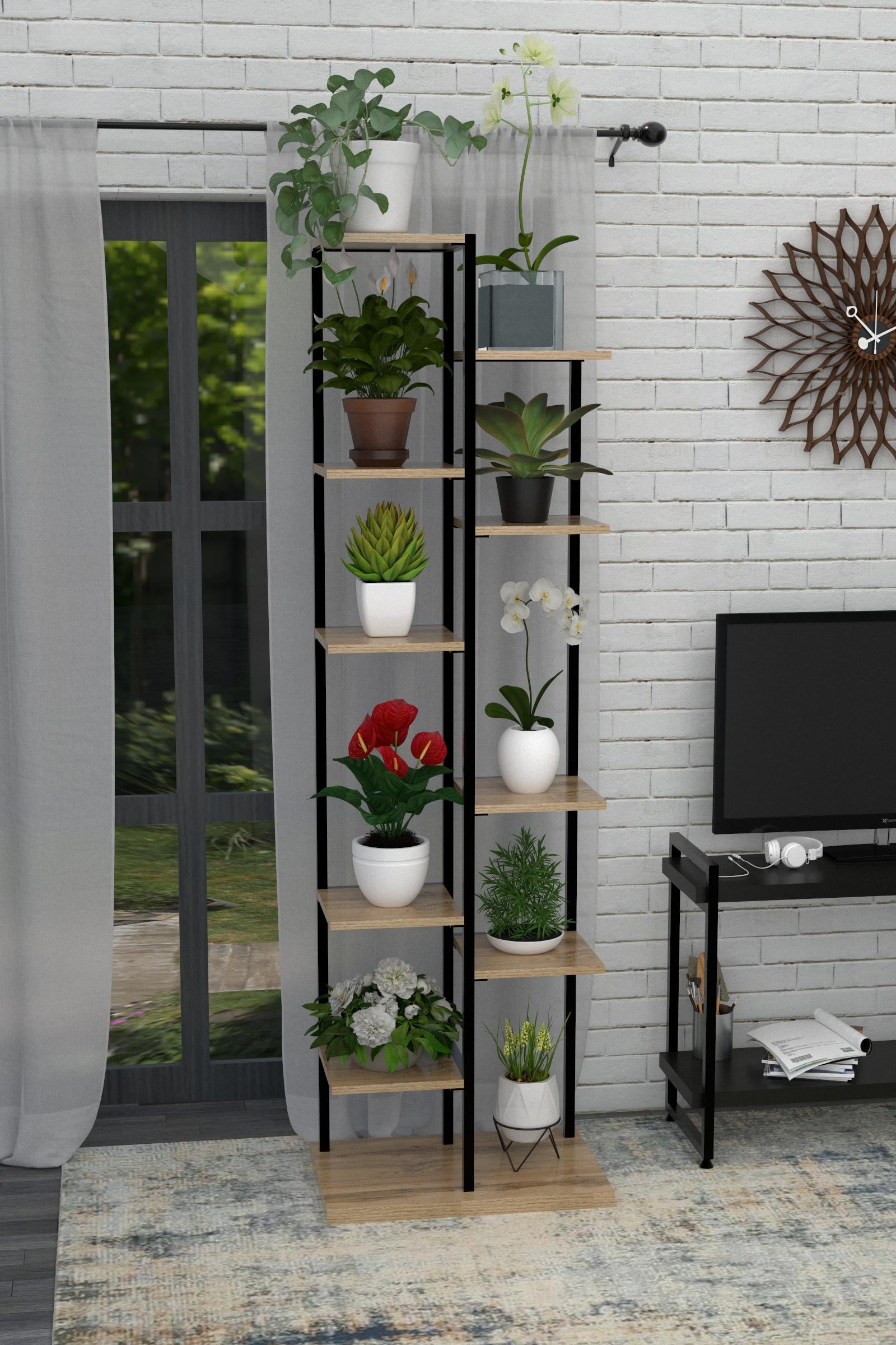 Подставка под цветы EcoLoft Лофт Ливия DSP-1179 Дуб аппалачи (25713718)