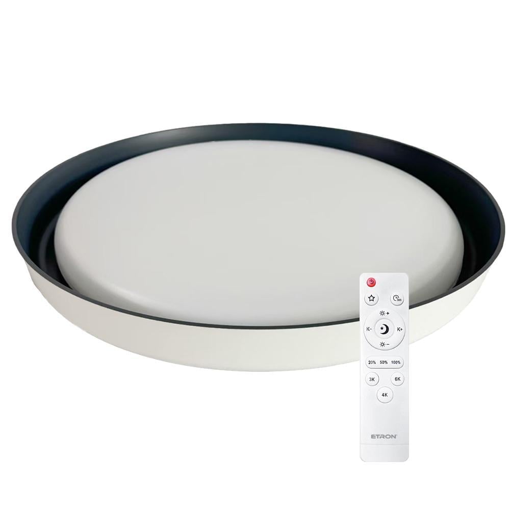 Потолочный светильник светодиодный ETRON Smart ARRIVAL 1-ESP-2050 72W IP20 Black/White (53790)