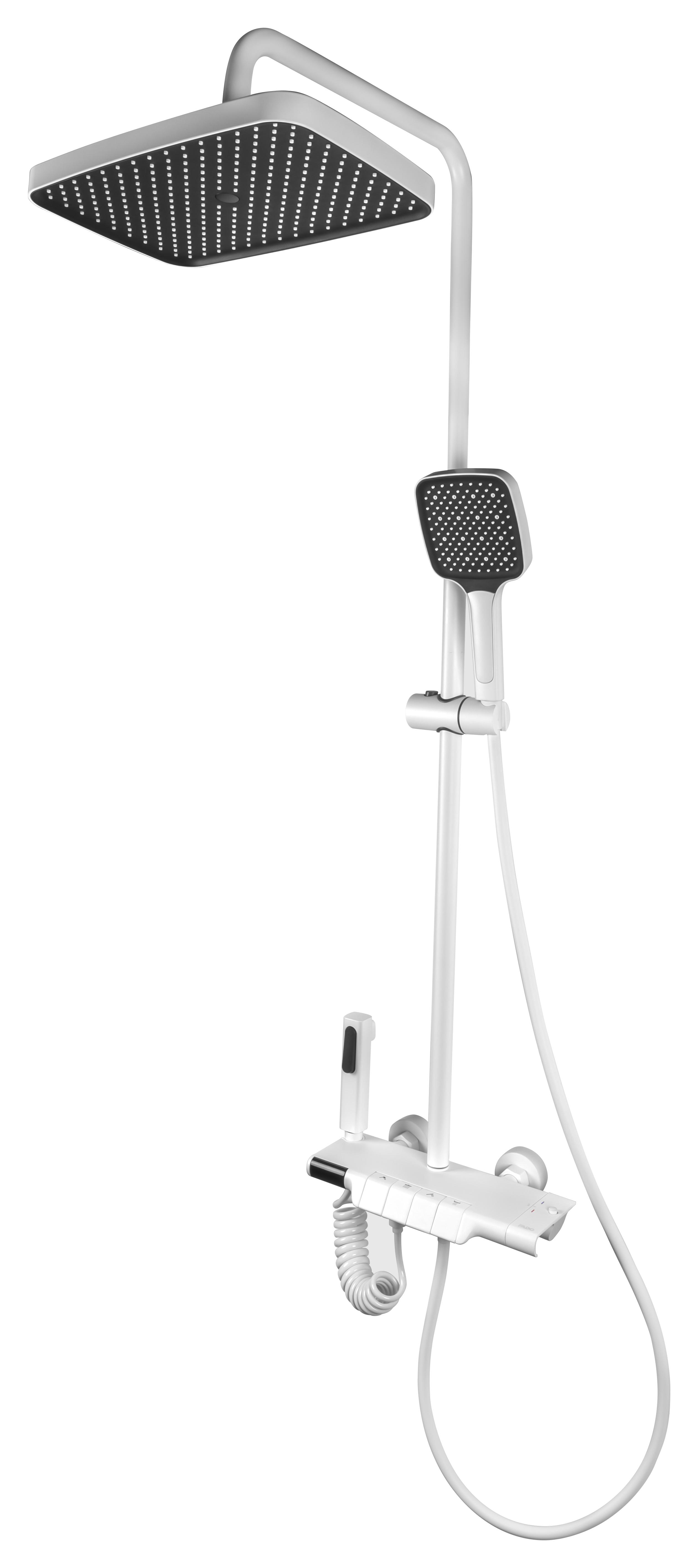 Душова система FADO Menkuna Білий матовий (FD-MIX032099W)