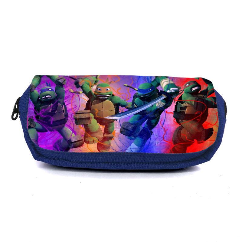 Пенал школьный Ракушки Ниндзя Ninja Turtles TMNT-0017 Синий (1529788986)