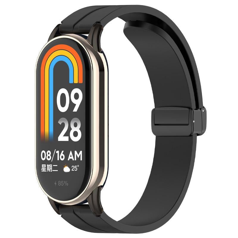 Ремінець Line Magnetic для Xiaomi Mi Band 9/8 Чорний (00000077060_1)