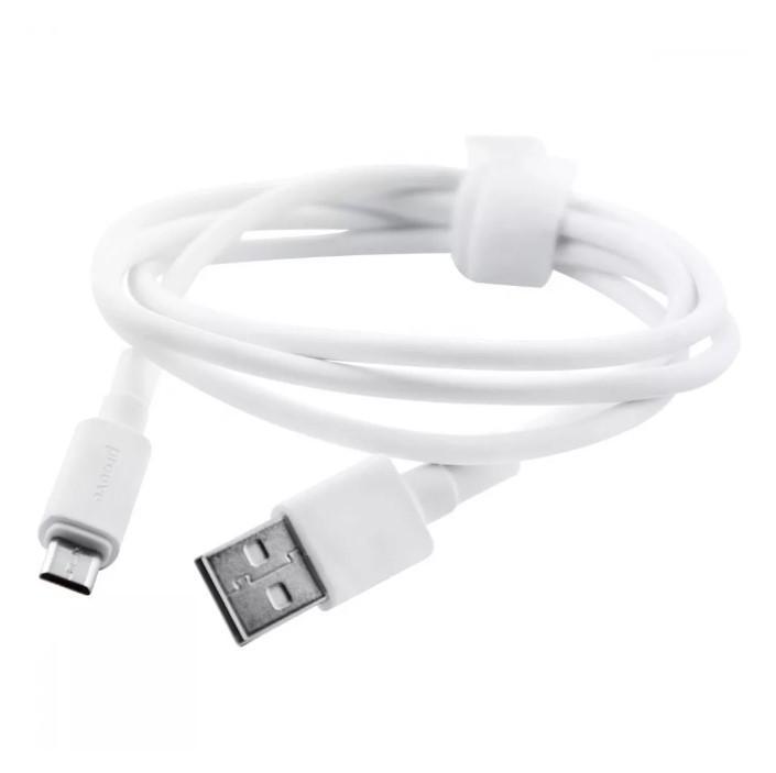 Кабель Proove Small Silicone Micro USB 2,4A 1 м White (2325002503) - фото 3 Кабель Proove Small Silicone Micro USB 2,4A 1 м White (2325002503) - фото 3