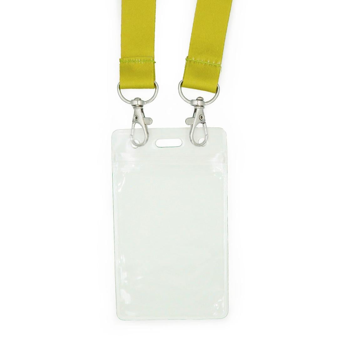 Бейдж с шнурком Ardix DUO-020 10 шт. Желтый (07-034-1-YE)