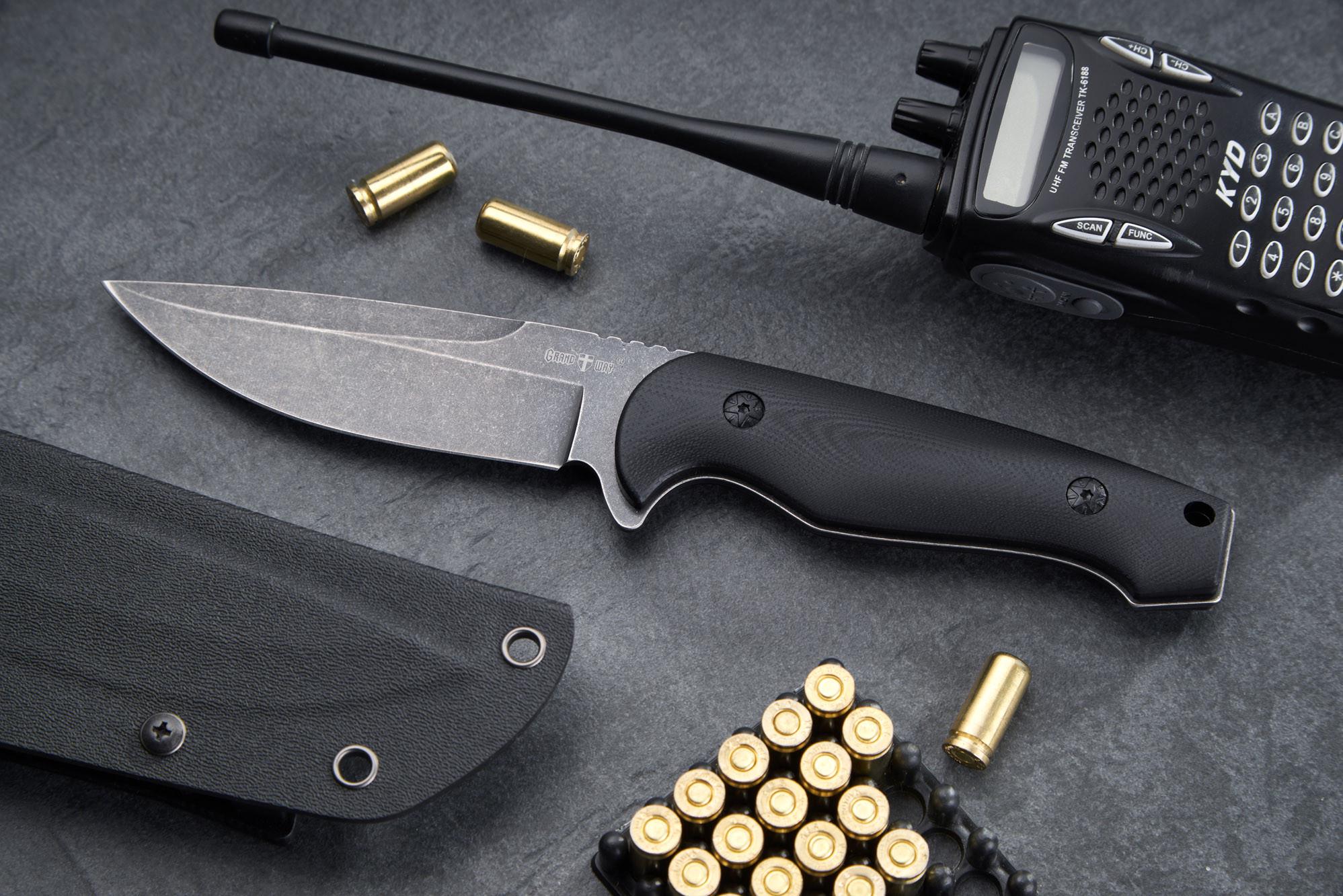 Нож нескладной охотничий Grand Way WK 06091