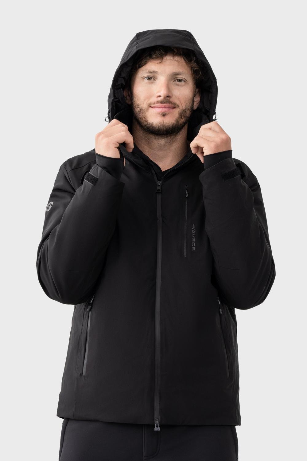 Куртка горнолыжная Avecs 70533/1-3XL Черный - фото 8 Куртка горнолыжная Avecs 70533/1-3XL Черный - фото 8