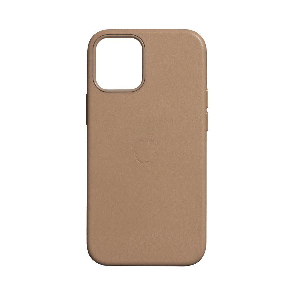 ᐉ Кожаный Чехол Epic Leather Case (AA) with MagSafe для IPhone 12 Mini Tan