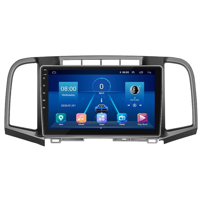 Магнитола штатная Lesko для Toyota Venza I Restyling 2012-2017 экран 9" 4/64Gb 4G Wi-Fi GPS Top
