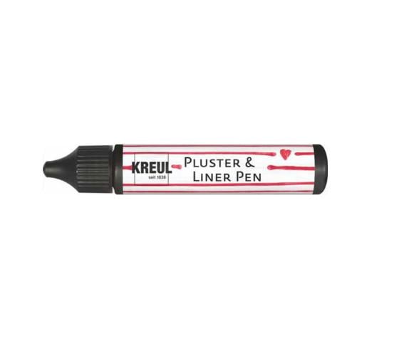 Контур опухаючий Pluster Liner Pen Kreul 29 мл Чорний (KR-49819)