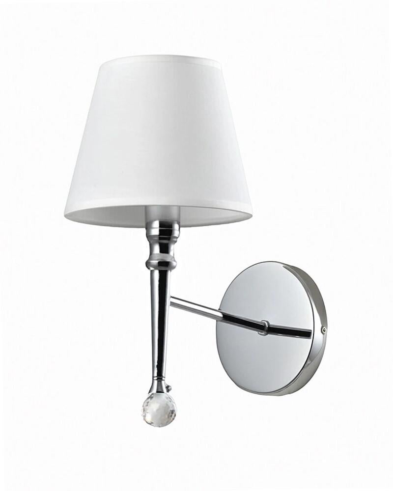 Бра Edlin PL321168W-1 Natano E14 1x12W IP20 Хром (28107587)