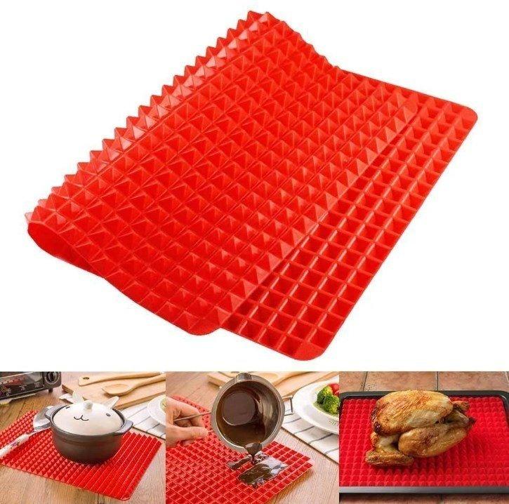 Коврик для запекания Pyramid Pan-Пирамида силиконовый 40х29 см - фото 3 Коврик для запекания Pyramid Pan-Пирамида силиконовый 40х29 см - фото 3