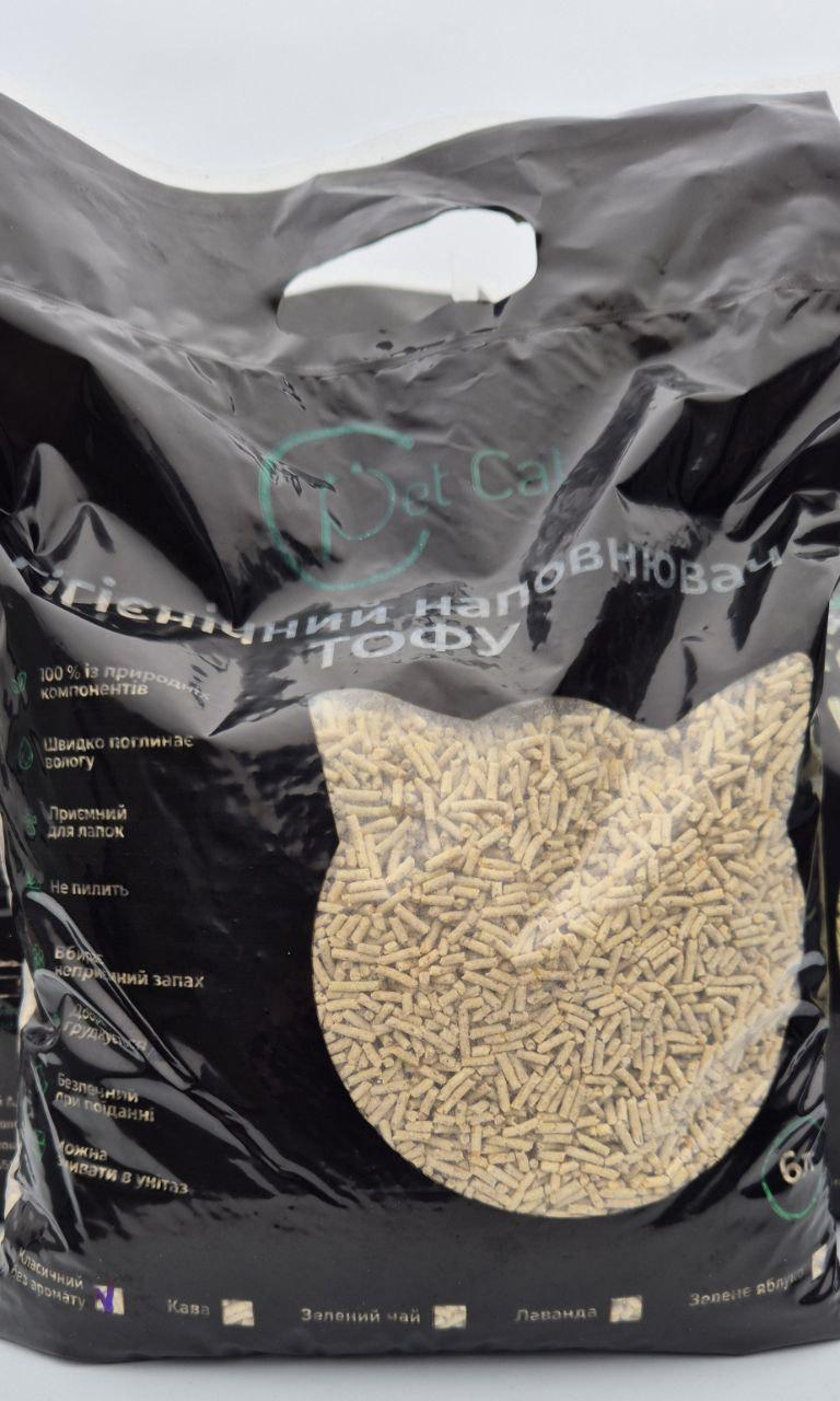 Наполнитель для туалета Pet Cat Tofu соевый классический без запаха 2,5 кг 6 л - фото 3 Наполнитель для туалета Pet Cat Tofu соевый классический без запаха 2,5 кг 6 л - фото 3