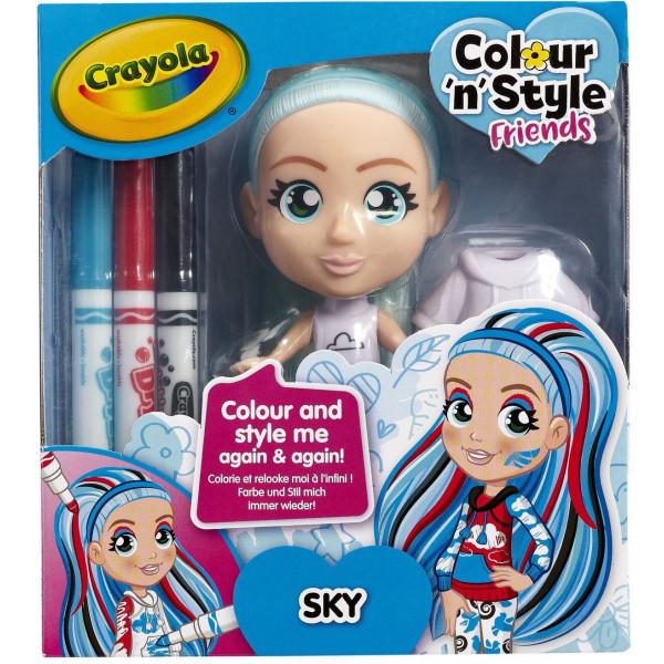 Набір творчості Crayola Стильні дівчата Скай (918938.005) - фото 2