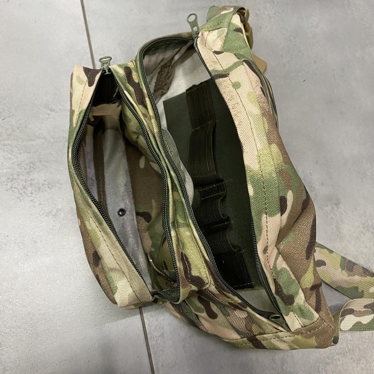 Сумка з кобурою прихованого носіння WinTac на пояс або через плече два місця під магазини Мультикам (244512) - фото 3 Сумка з кобурою прихованого носіння WinTac на пояс або через плече два місця під магазини Мультикам (244512) - фото 3