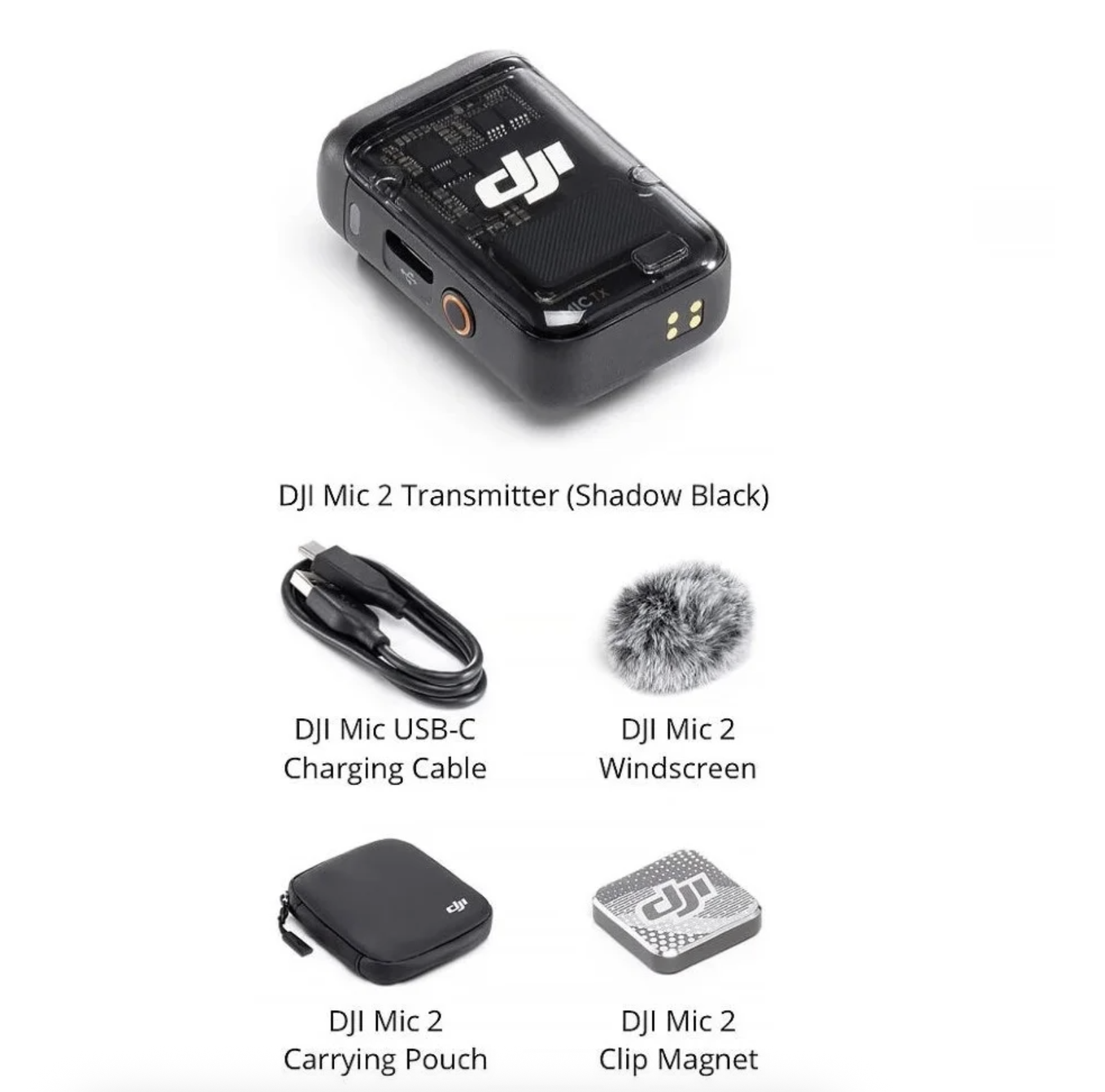 ᐉ Микрофон беспроводной DJI Mic 2 Transmitter (CP.RN.00000328.01