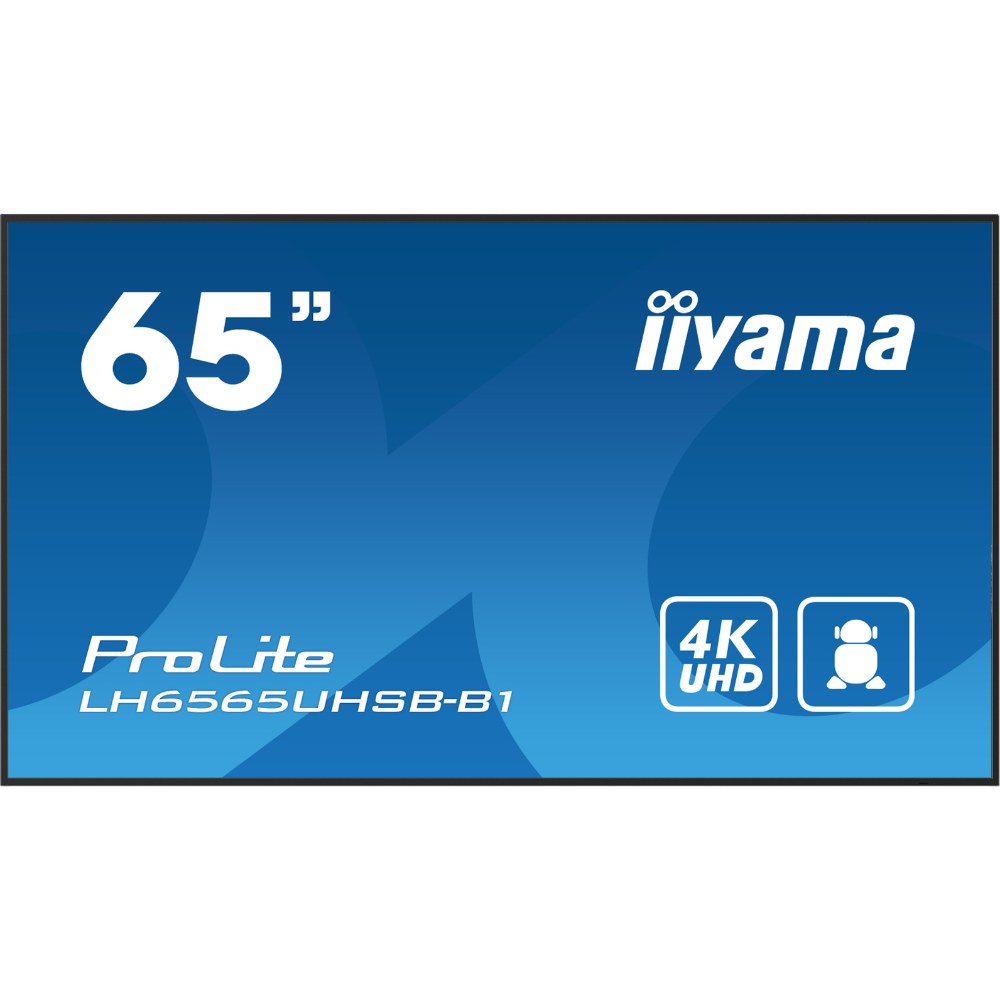 Дисплей информационный Iiyama ProLite LH6565UHSB-B1 Black (30359837)
