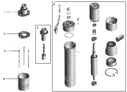 Насос скважинный шнековый VOLKS pumpe 2QGD 1-48-0,25 кВт и кабель 15 м/2" (24209686) - фото 5