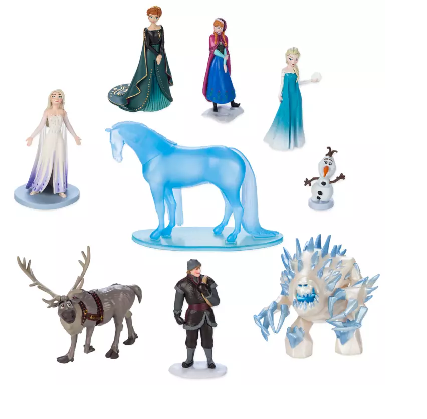 Набор фигурок Холодное сердце Эльза и Анна Disney 9 шт.