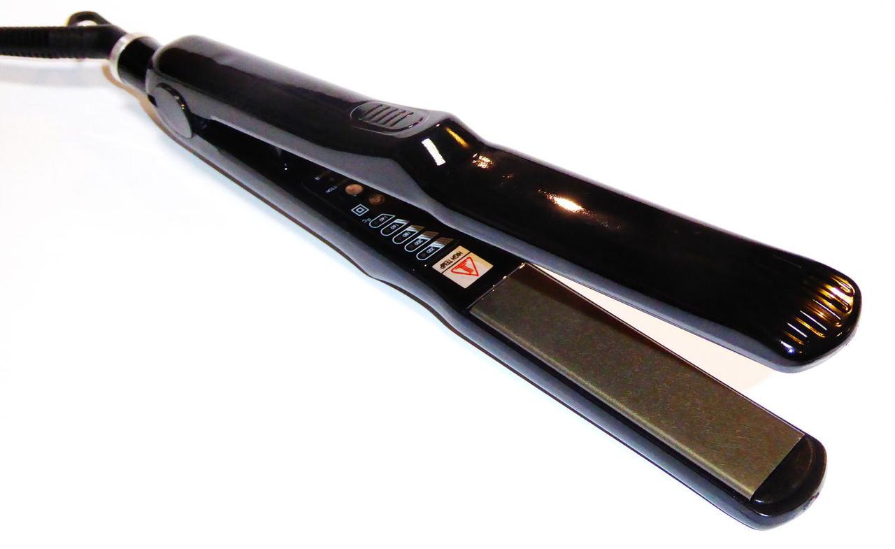 Праска випрямляч для волосся ДенІС professional 119 Чорний (1453070689) - фото 2 Праска випрямляч для волосся ДенІС professional 119 Чорний (1453070689) - фото 2