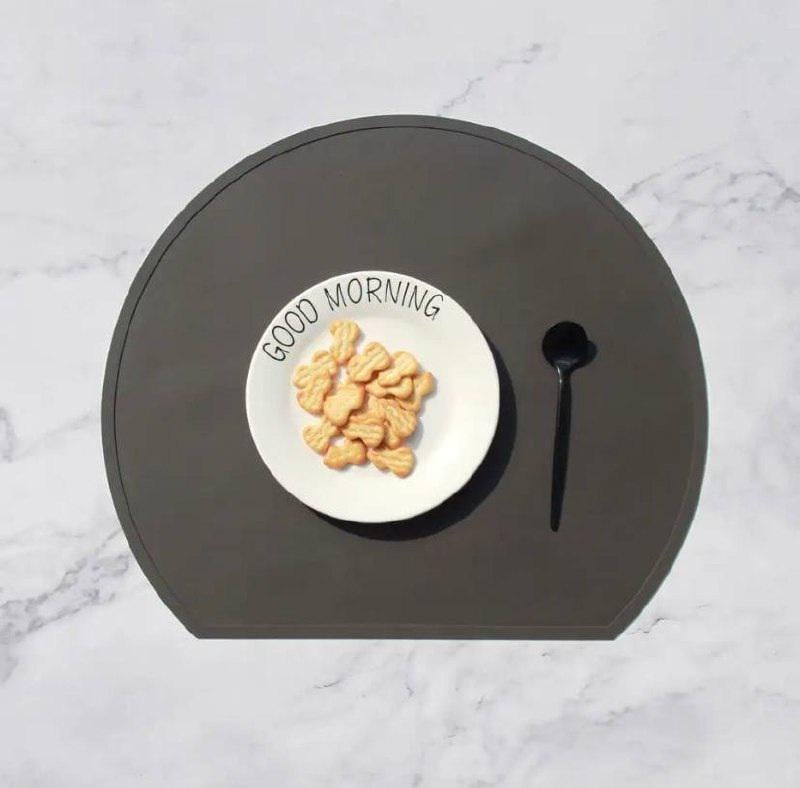 Підставка силіконова під гаряче 10758 38х33 см Темно-сірий (4569553)