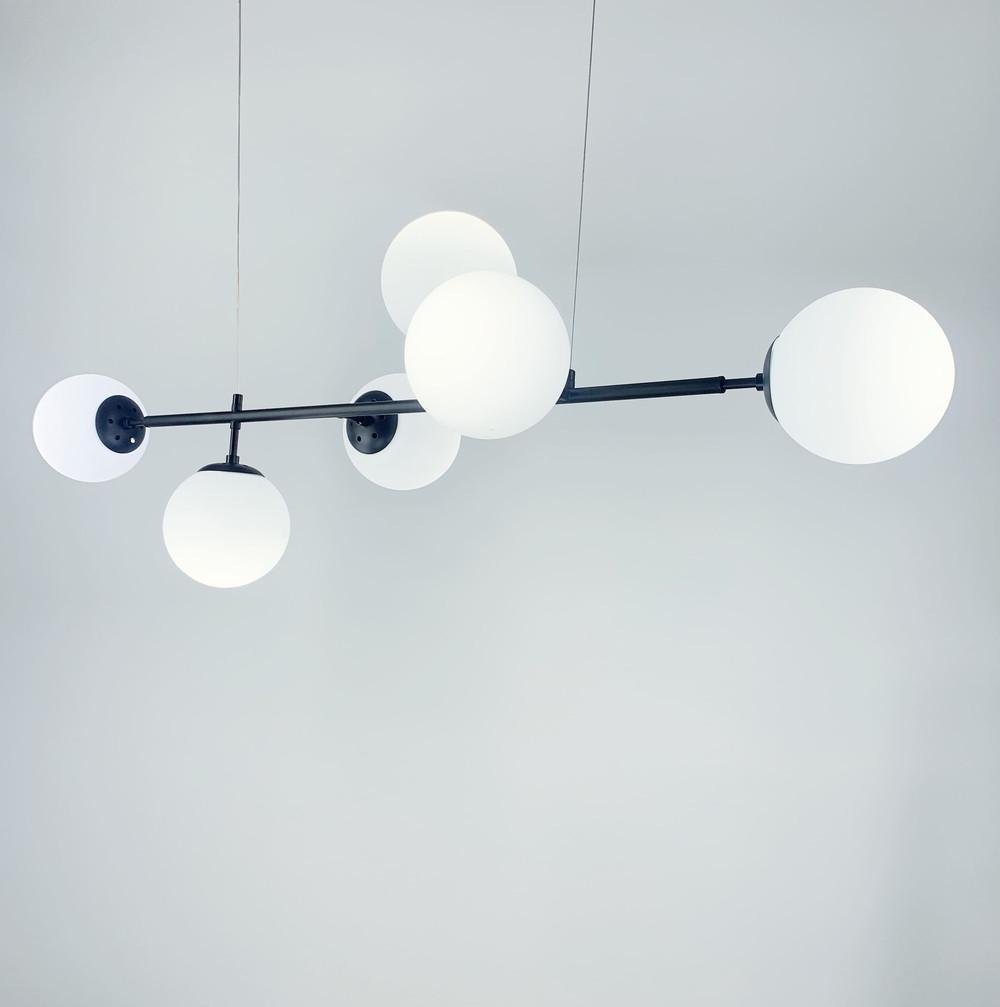 Люстра на 6 плафонов Белых (SGJ 7/6 BK) - фото 6 Люстра на 6 плафонов Белых (SGJ 7/6 BK) - фото 6