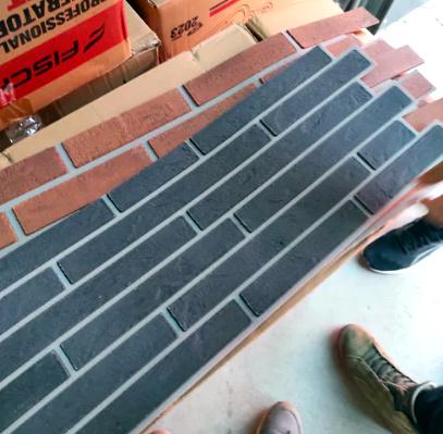 3D-панель гибкая Flexolith Кирпич на самоклеящейся основе 770х248х5 мм (115) - фото 2 3D-панель гибкая Flexolith Кирпич на самоклеящейся основе 770х248х5 мм (115) - фото 2