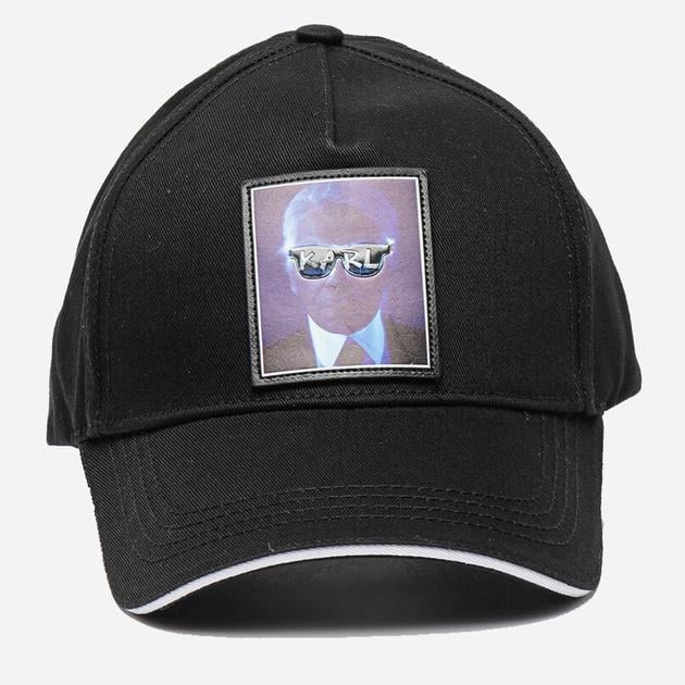 Кепка женская Karl Lagerfeld KARL ARCHIVE CAP 226W3421-999 One Size Черный (800070289876)