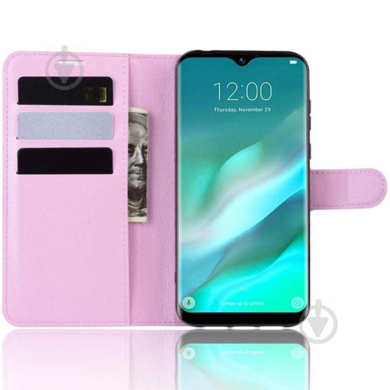 Чехол-книжка Litchie Wallet для Doogee Y8 Pink (hub_GLKQ08384) - фото 4