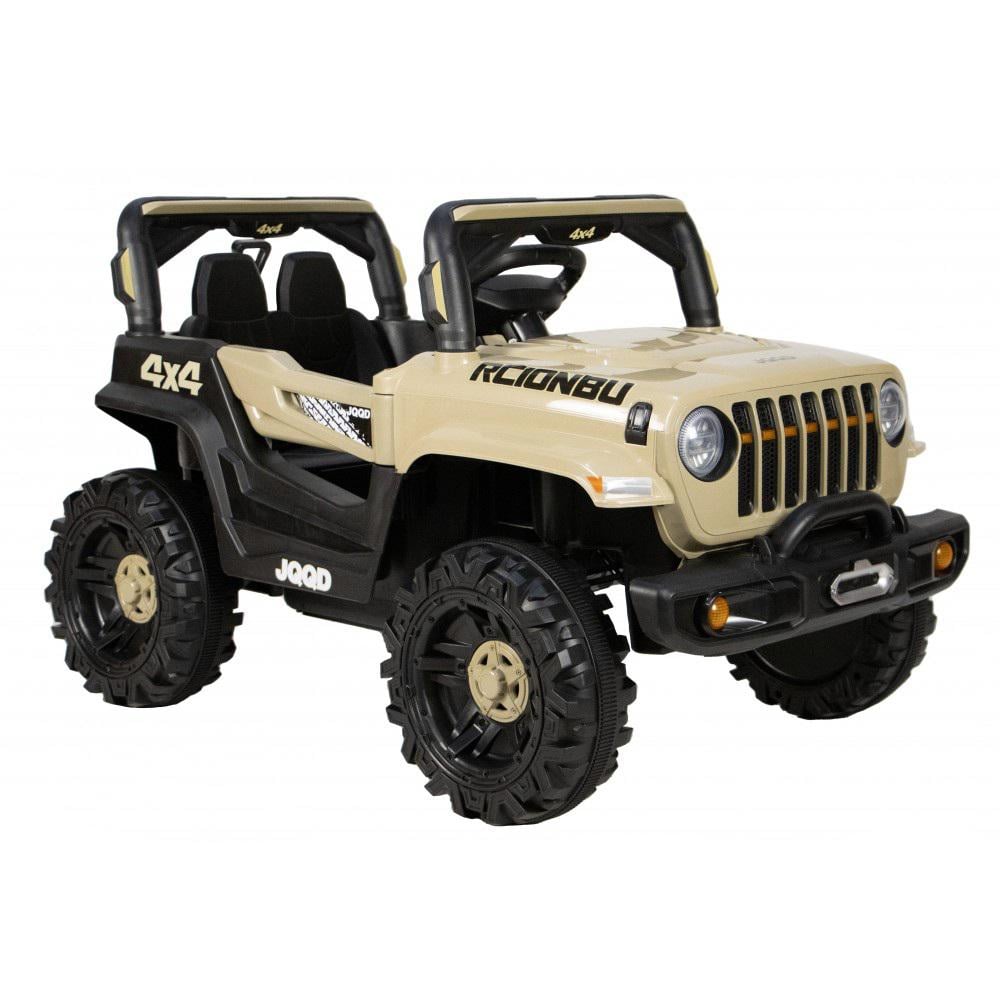 Детский электромобиль SPOKO SP-V80 до 35 кг пластиковый одноместный Хаки (132-76-42300214)