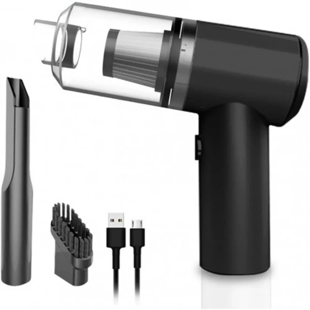 Пилосос міні бездротовий 2в1 Vacuum cleaner в машину (2479517825)