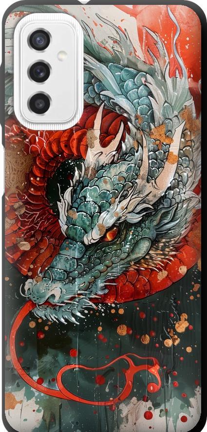 Чехол на Samsung Galaxy M52 M526B Стихия огня (6101b-2490-42517)