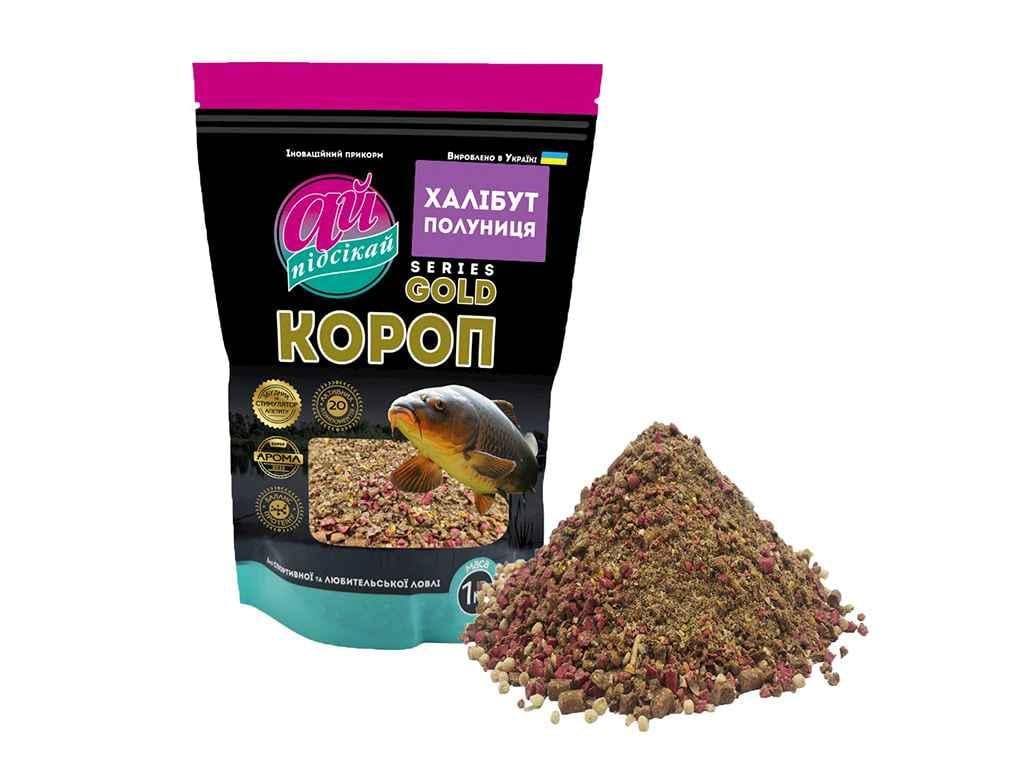 Приманка Ай подсекай Халябуда/Клубника 1 кг GOLD CARP (931818)