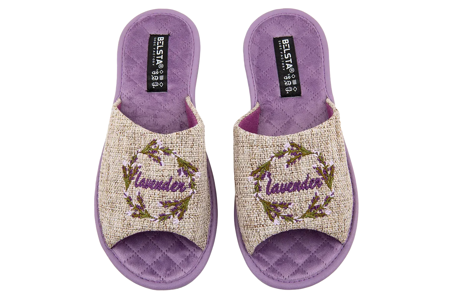 Домашние тапочки женские БЕЛСТА Лаванда 88-52k р. 38 Лиловый