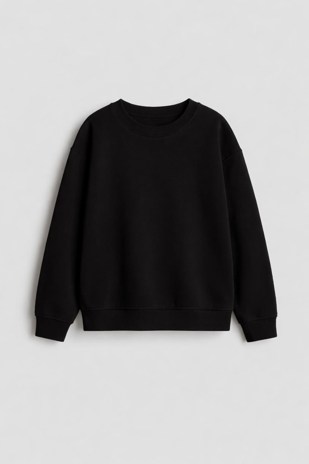 Свитшот H&M 134-140 см Черный (1140466)